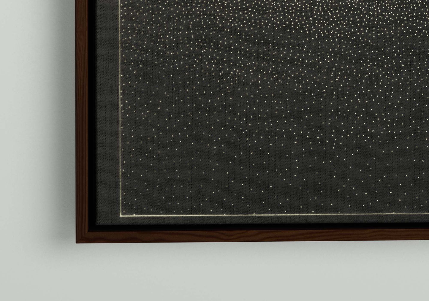 Black Hole, 1979 hand-drawn visualization of a black hole on negative paper by Jean-Pierre Luminet.