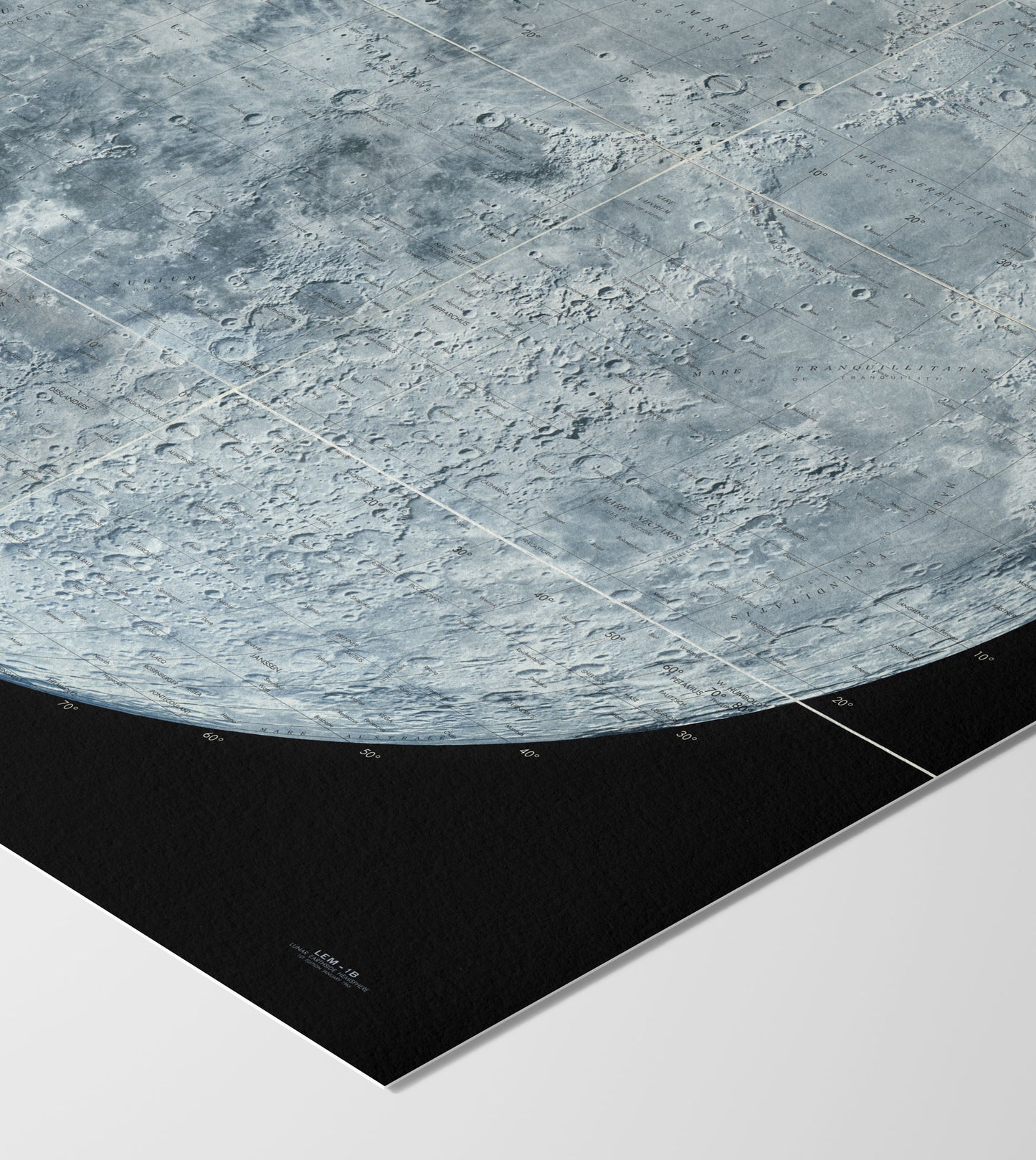 Lunar Wall Mosaic LEM-1B, 1963