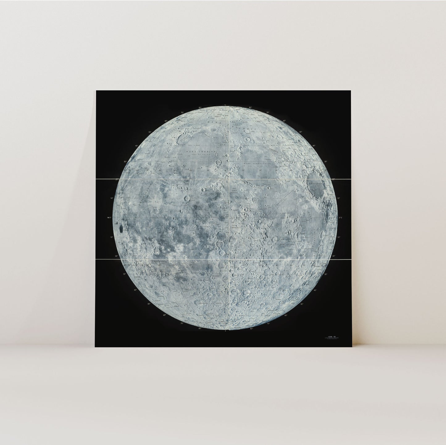 Lunar Wall Mosaic LEM-1B, 1963