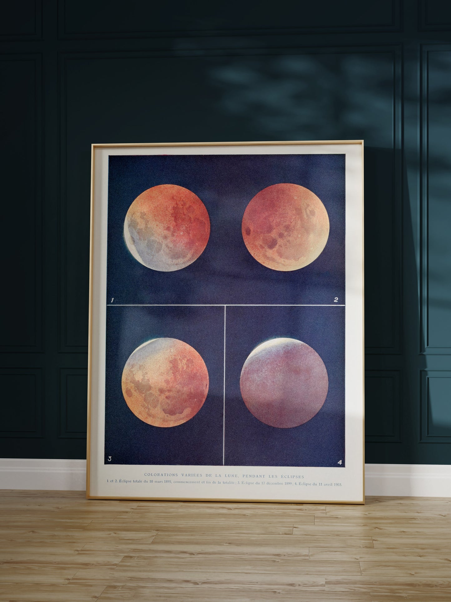 Various Colours of the Moon during Eclipses, 1882