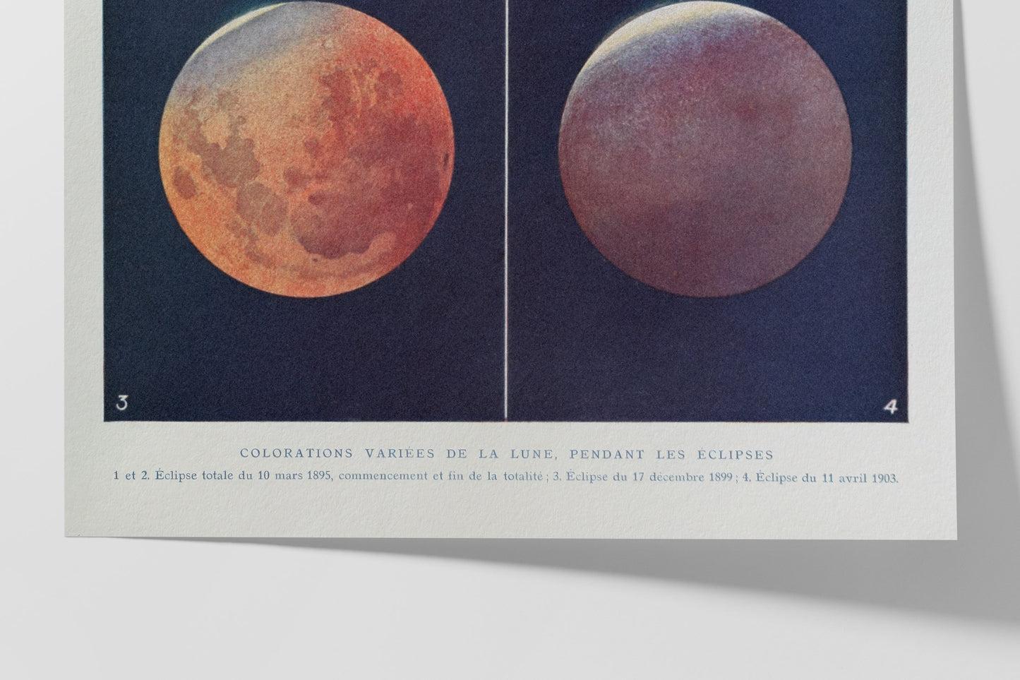 Various Colours of the Moon during Eclipses, 1882